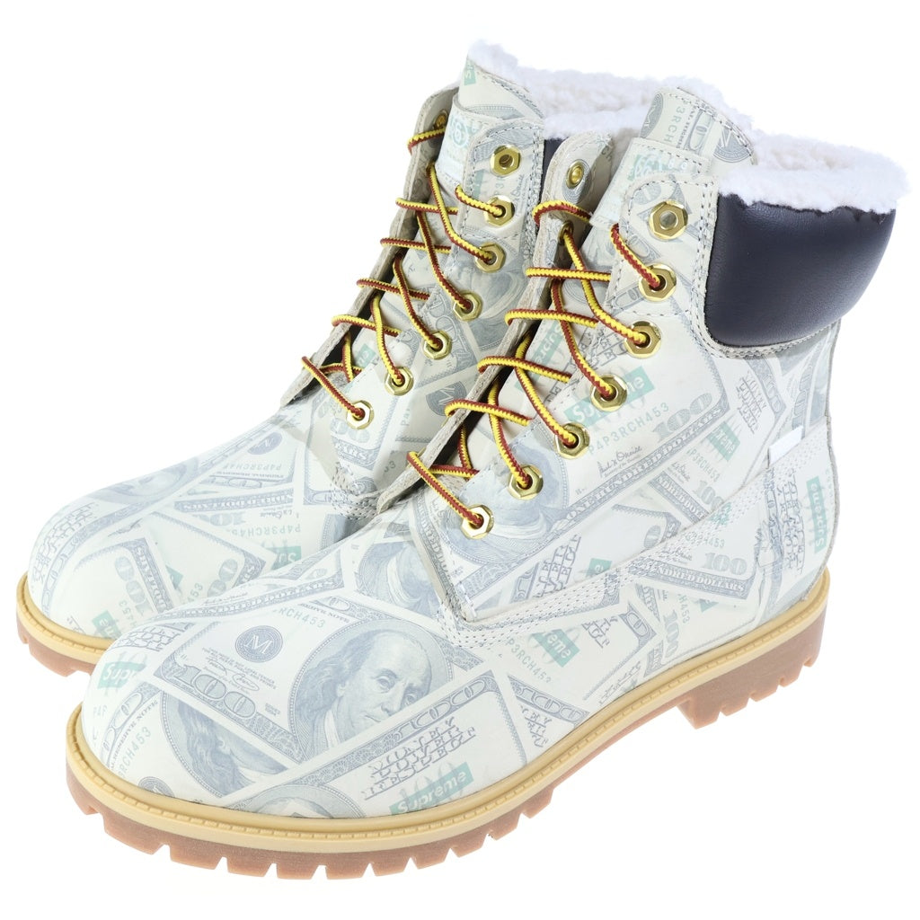 SUPREME(シュプリーム) 26SS ×MM6 Maison Margiela ×Timberland Money 6 Inch Premium Waterproof Boot TB0A5NG5ALP エムエムシックス ティンバーランド ハイカットブーツ US11.5/29.5cm