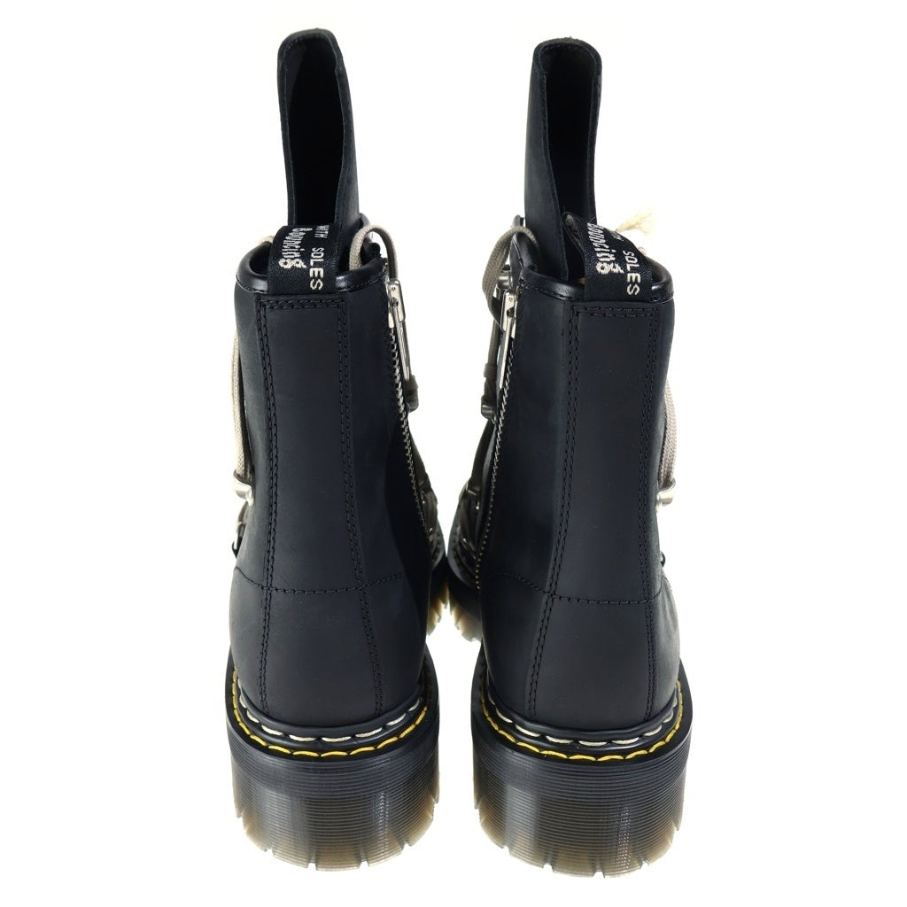 Rick Owens(リックオウエンス) ×Dr. Martens Quad Sole Mega Lace Boot DM02E6812 ドクターマーチン クワッドソール メガレース ハイカットブーツ ブラック
