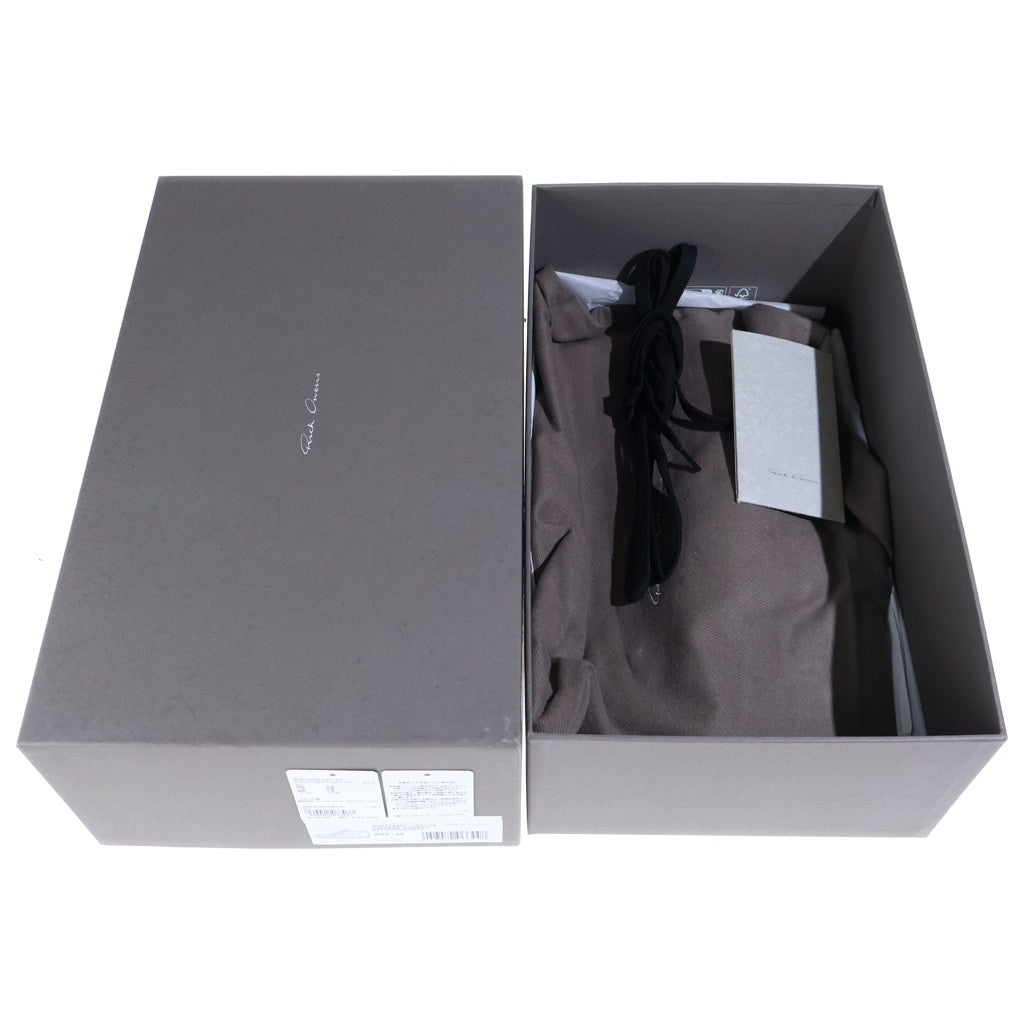 Rick Owens(リックオウエンス) VINTAGE SNEAKS ヴィンテージスニーカー レザーローカットスニーカー ブラック RU01F2897 LBELVS