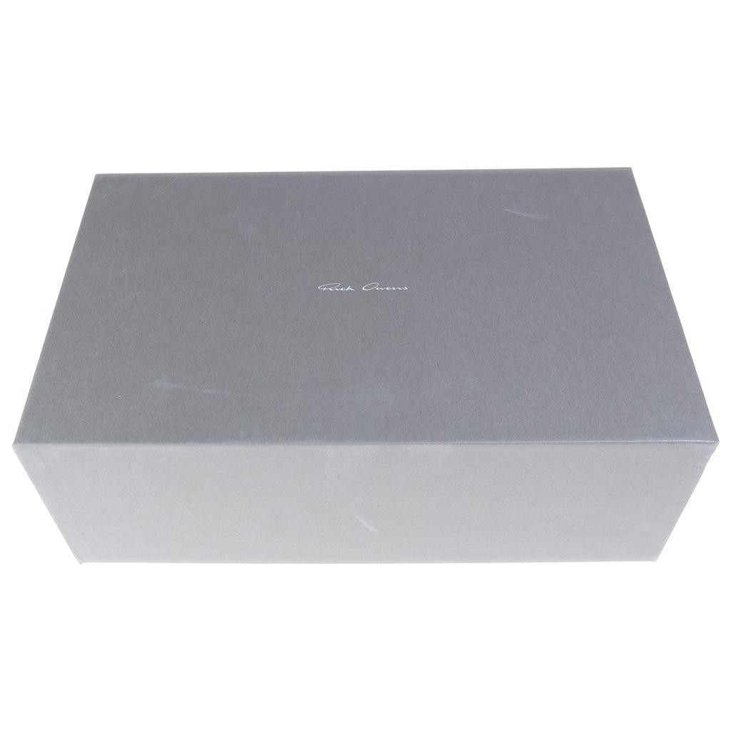 Rick Owens(リックオウエンス) MEGALACE MULE GRANOLA RU01F2813 LOOW1 メガレース ミュール グラノーラ サンダル ブラック