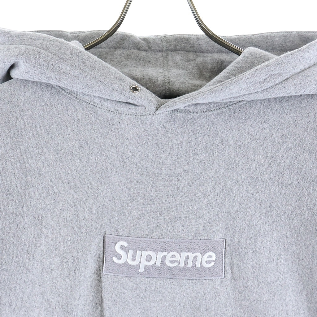 SUPREME(シュプリーム) 24AW Box Logo Hooded SweatShirt ボックスロゴ スウェットプルオーバー パーカー グレー