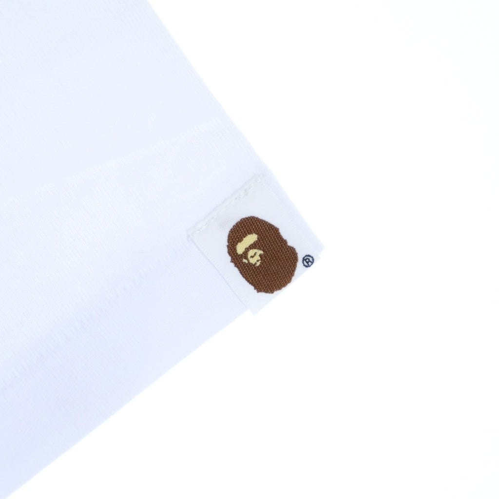 A BATHING APE(アベイシングエイプ) ABC CAMO BAPE LOGO RELAXED FIT TEE 半袖Tシャツ カットソー ホワイト 1M80110309