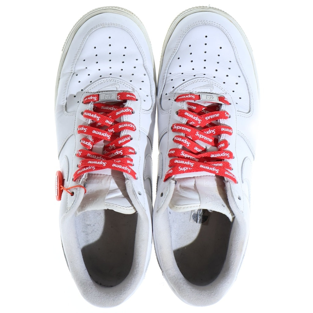 NIKE(ナイキ) ×Supreme AIR FORCE 1 LOW エアフォース1 ローカットスニーカー ホワイト US9/27cm CU9225-100