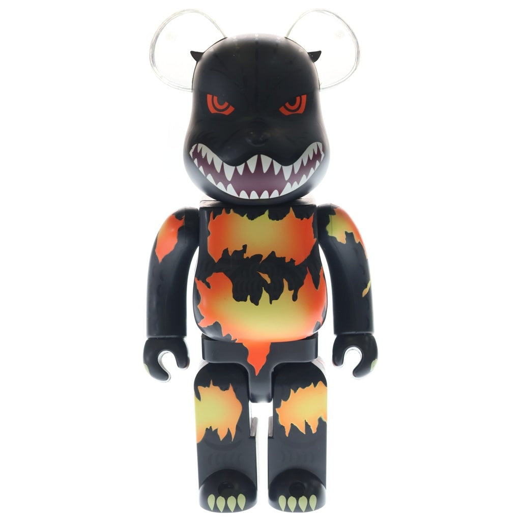 MEDICOM TOY(メディコムトイ) BE@RBRICK COSTUME ゴジラ デスゴジバーニング 400% ベアブリック フィギュア 人形 ブラック/レッド