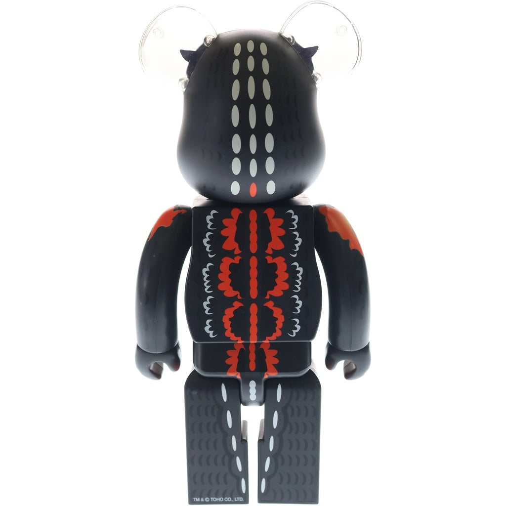 MEDICOM TOY(メディコムトイ) BE@RBRICK COSTUME ゴジラ デスゴジバーニング 400% ベアブリック フィギュア 人形 ブラック/レッド