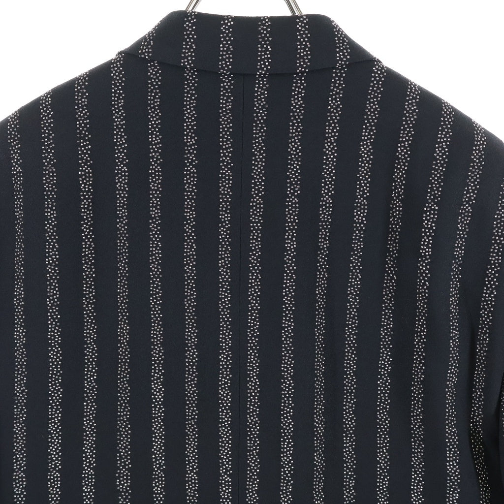 CELINE(セリーヌ) ノッチドラペル スタッズボクシーテーラードジャケット ブラック 2V74G930R