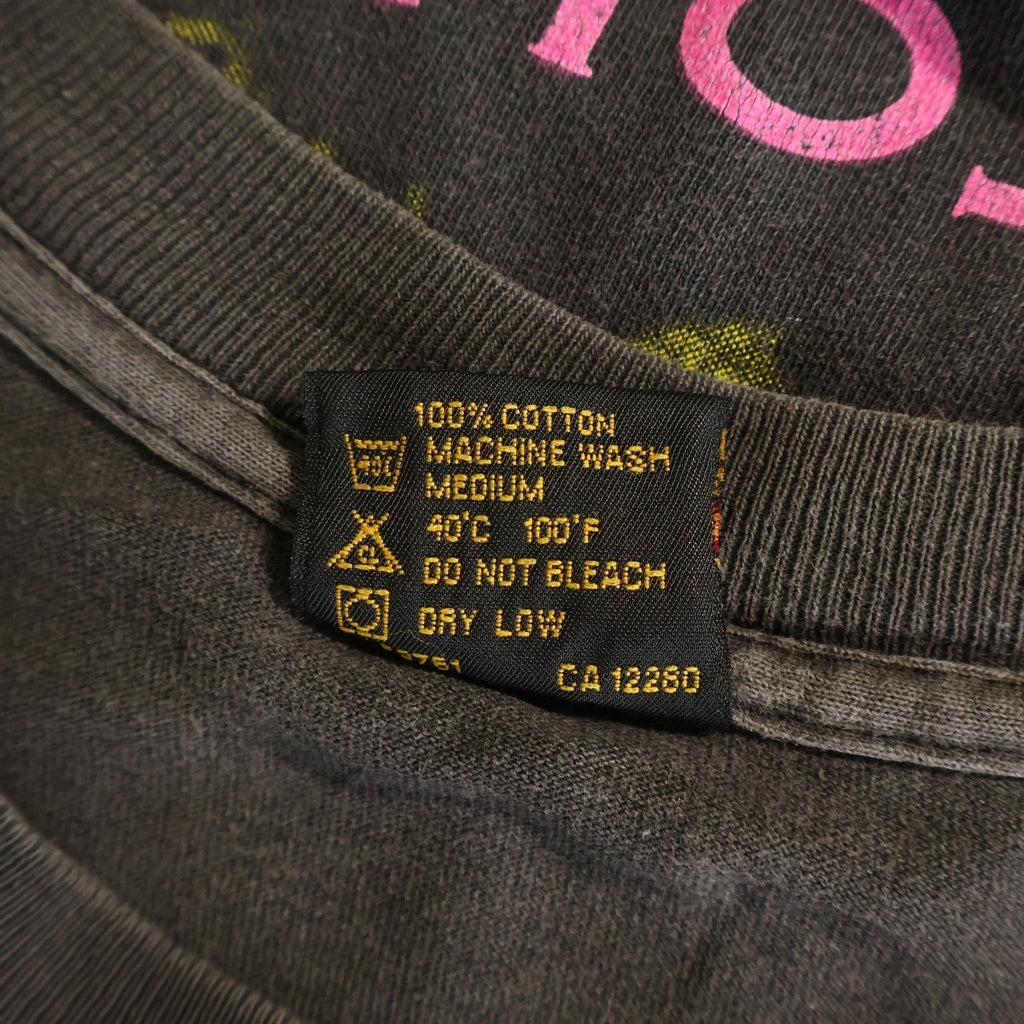 VINTAGE(ヴィンテージ) 90S VINTAGE BON JOVI KEEP THE FAITH ヴィンテージ ボン・ジョヴィ プリント 半袖Tシャツ カットソー ブラック