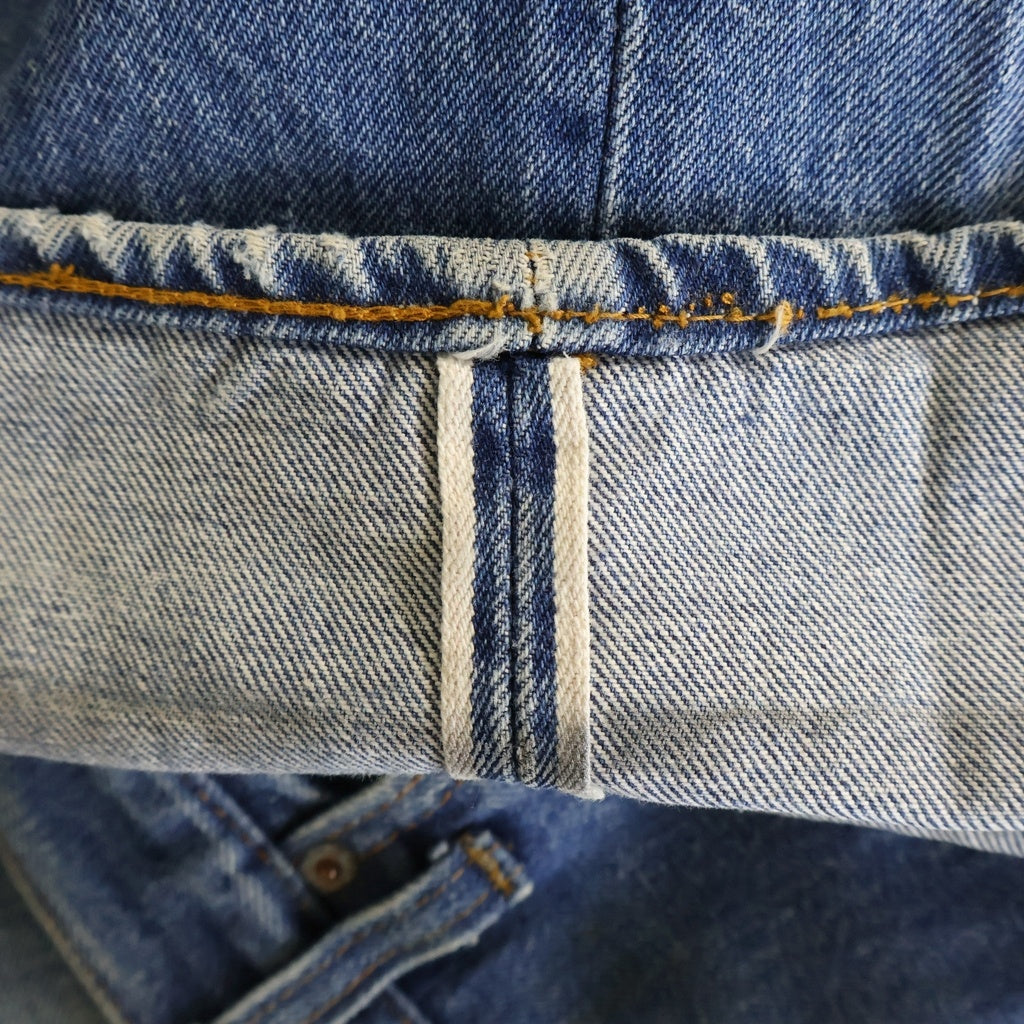 Levi's(リーバイス) 70s VINTAGE 501 66後期 ボタン裏6 ストレートデニムパンツ インディゴ