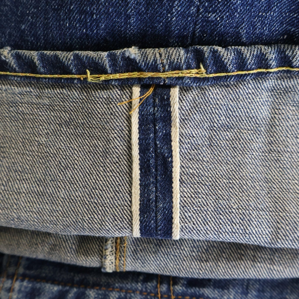 Levi's(リーバイス) 60-70S VINTAGE 501 BIG E 後期 ビッグE ボタン裏8 シングルステッチ ストレート デニムパンツ インディゴ