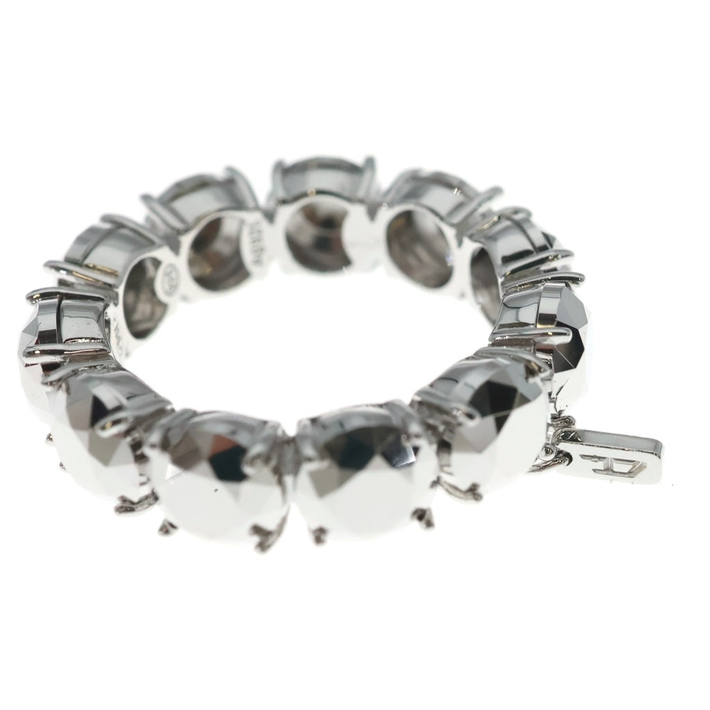 DIESEL(ディーゼル) ダイヤモンドモチーフ バンドリング シルバー