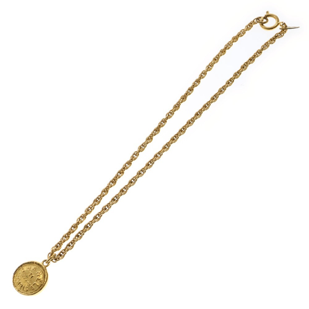 CHANEL(シャネル) コインモチーフ ネックレス チェーン ペンダント ゴールド GP