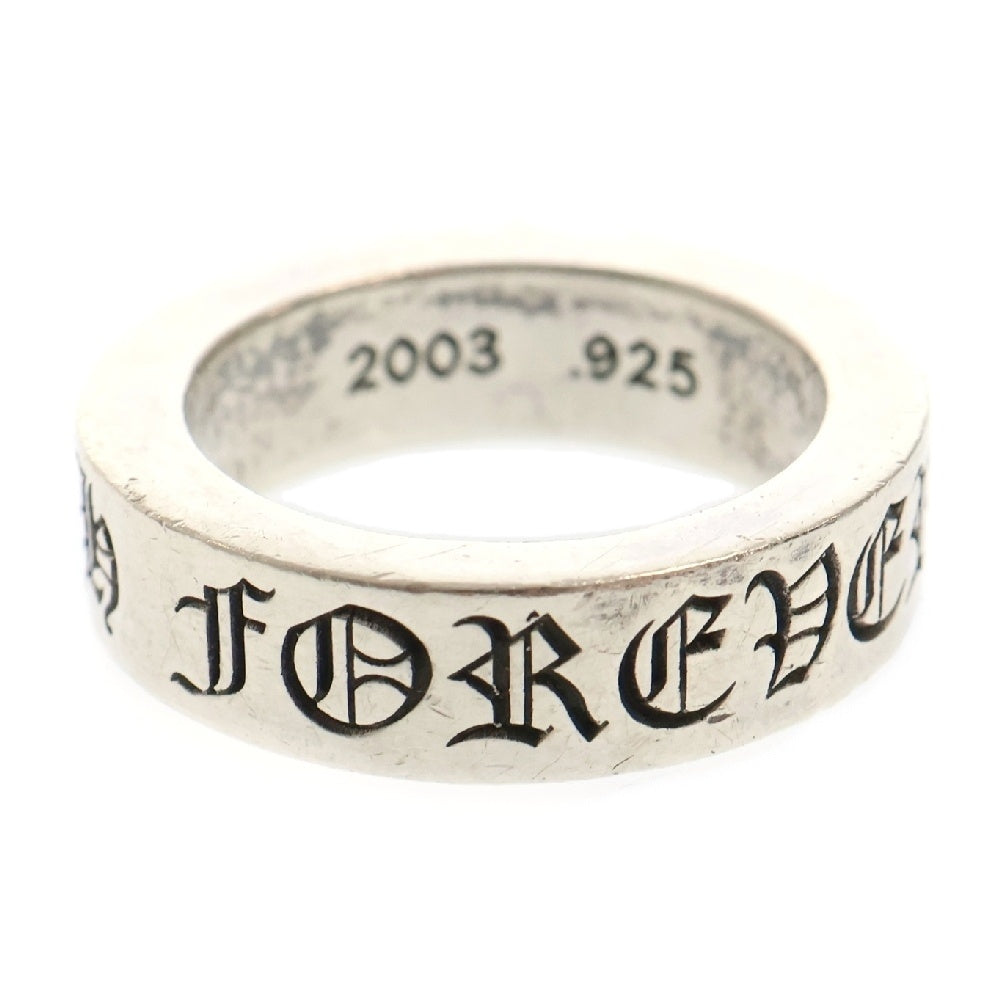 CHROME HEARTS(クロムハーツ) 6mm SPACER FOREVER 6mmスペーサーリング フォーエバーシルバー BCA337