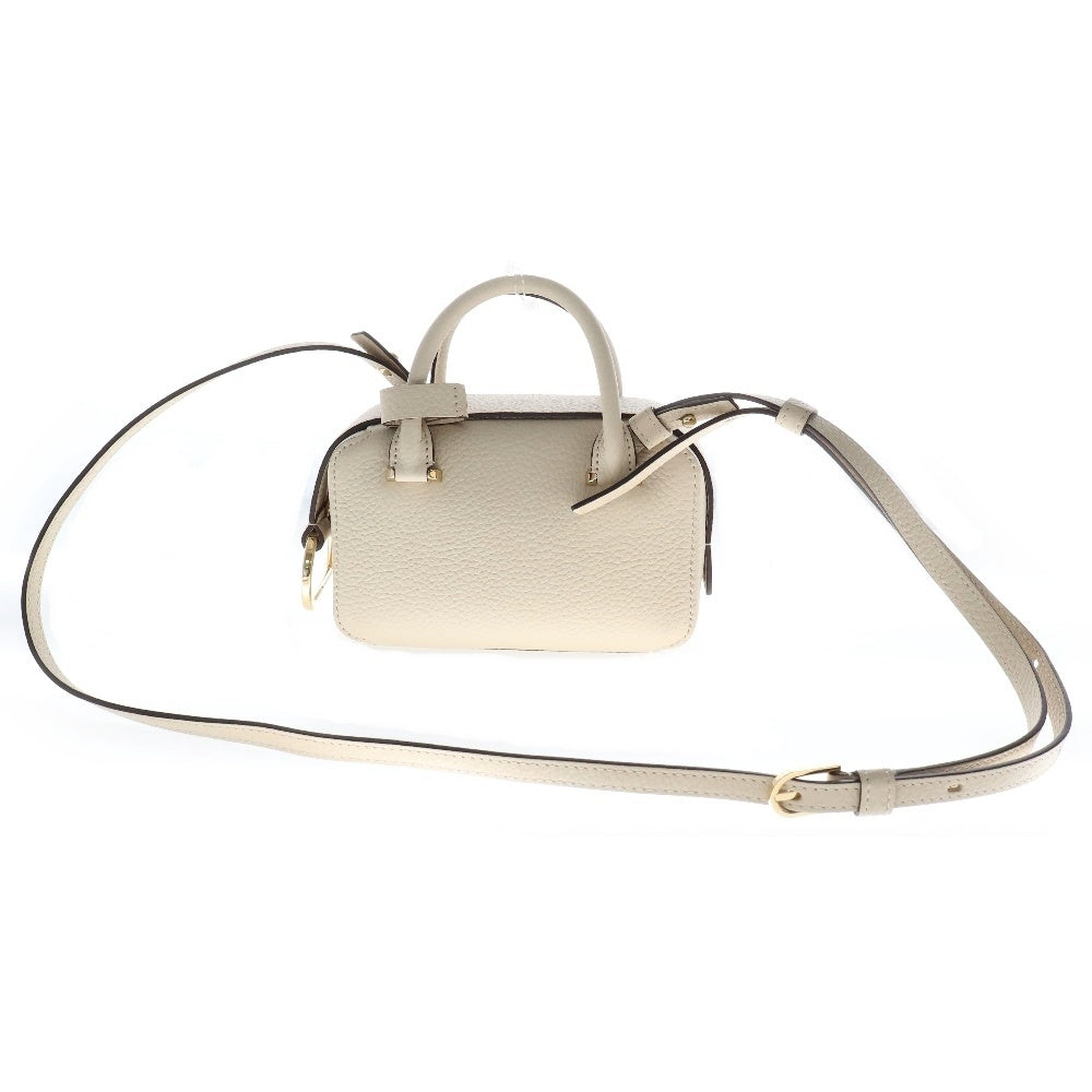 DELVAUX(デルボー) デルボー クールボックス ナノ アイボリー レザー ショルダーバッグ ハンドバッグ AA0669AQY