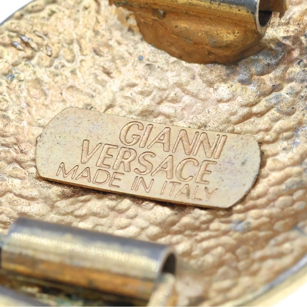 GIANNI VERSACE(ジャンニ ヴェルサーチ) ラインストーン ブレスレット ゴールド コインモチーフ