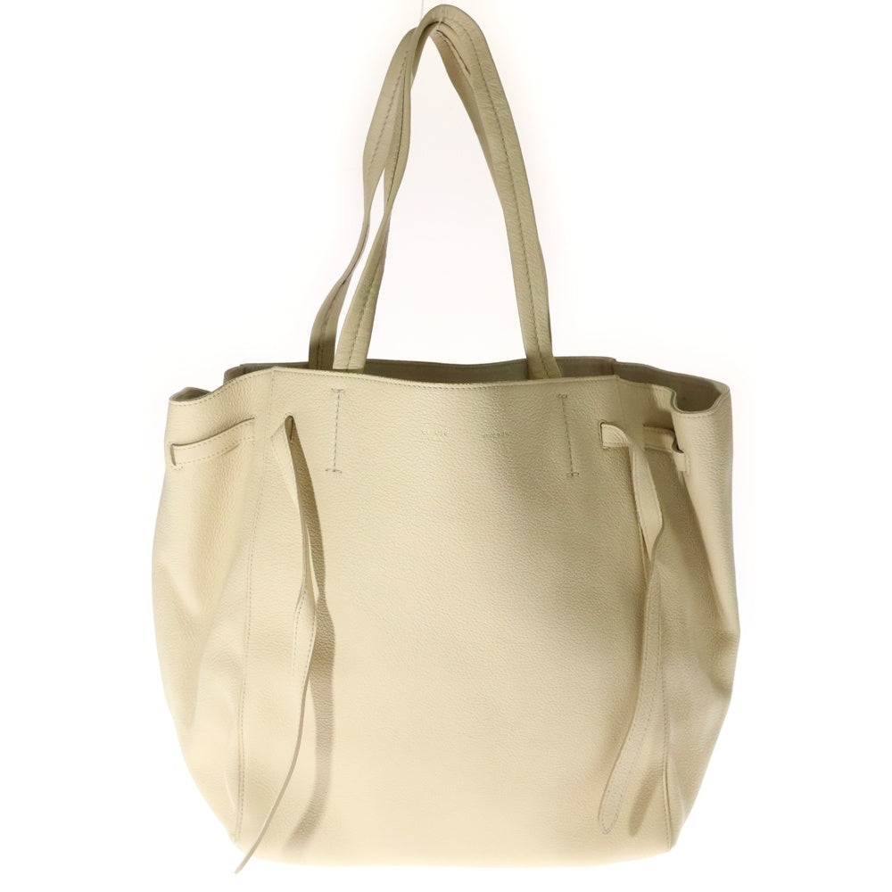 CELINE(セリーヌ) カバファントム トートバッグ ハンドバッグ スモール ベージュ レザー ゴールド金具