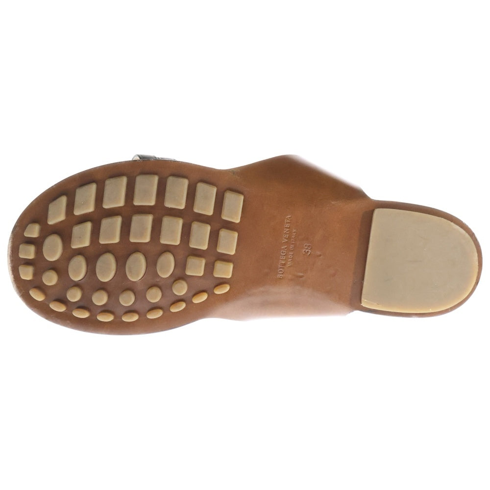 BOTTEGA VENETA(ボッテガヴェネタ) サンダル レザー ブラウン 578323 レディース