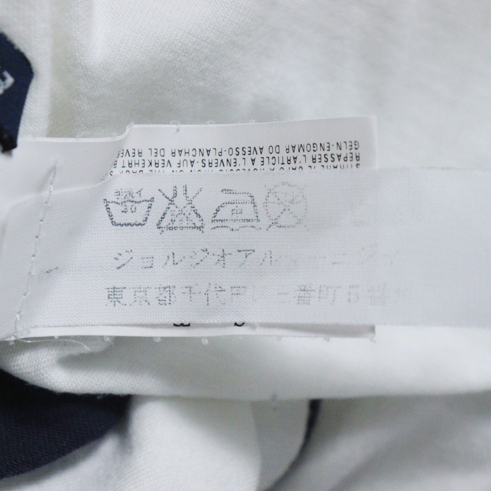 ARMANI JEANS(アルマーニ ジーンズ) AJ ロゴ半袖Tシャツ ホワイト 〇