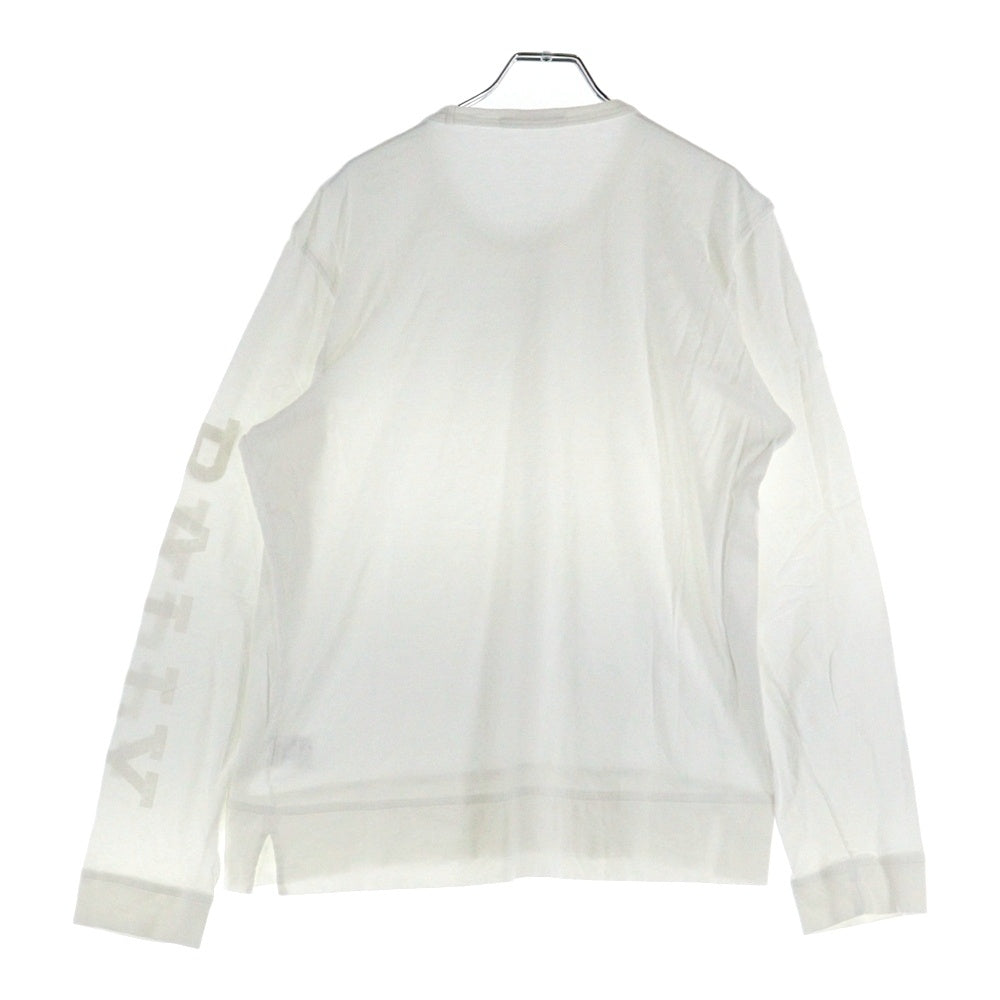 BALLY(バリー) クルーネック長袖Tシャツ ホワイト