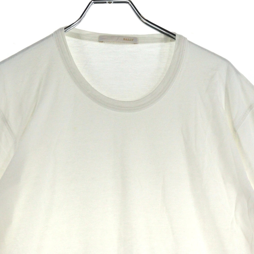 BALLY(バリー) クルーネック長袖Tシャツ ホワイト