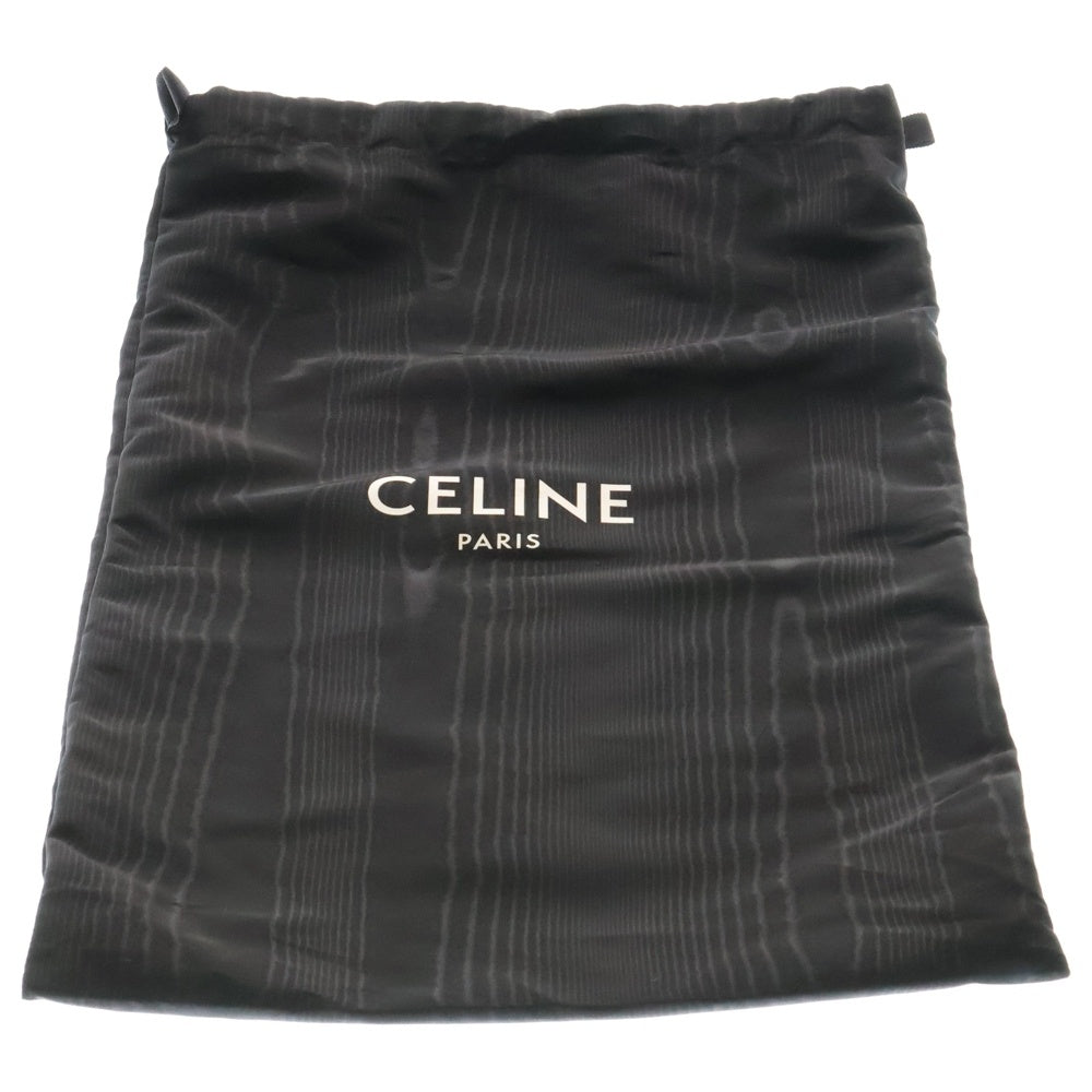 CELINE(セリーヌ) バーティカルカバ トリオンフ柄 スモール ロゴプリント PVC レザー 2WAY ハンド トート ショルダーバッグ ブラウン 191542