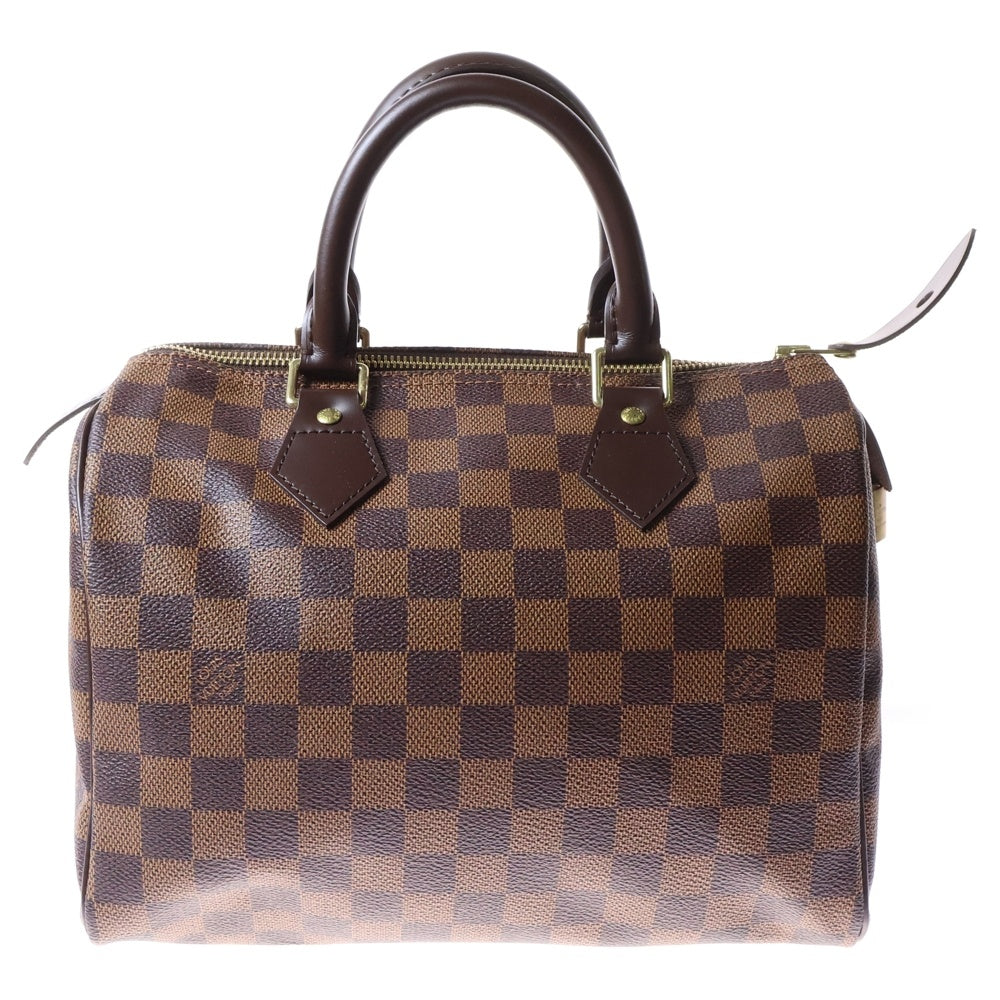 LOUIS VUITTON(ルイヴィトン) ダミエ スピーディ25 レザーハンドバッグ ブラウン N41532
