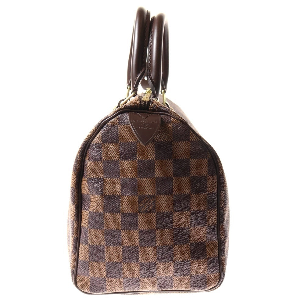 LOUIS VUITTON(ルイヴィトン) ダミエ スピーディ25 レザーハンドバッグ ブラウン N41532