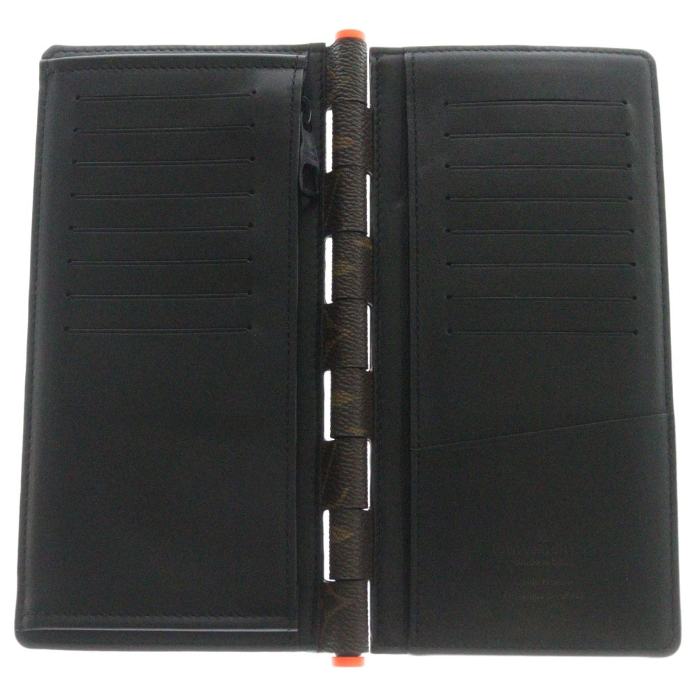 LOUIS VUITTON(ルイヴィトン) モノグラム ポルトフォイユブラザ ヒンジ ブラウン PVCレザー 二つ折り財布 M67449