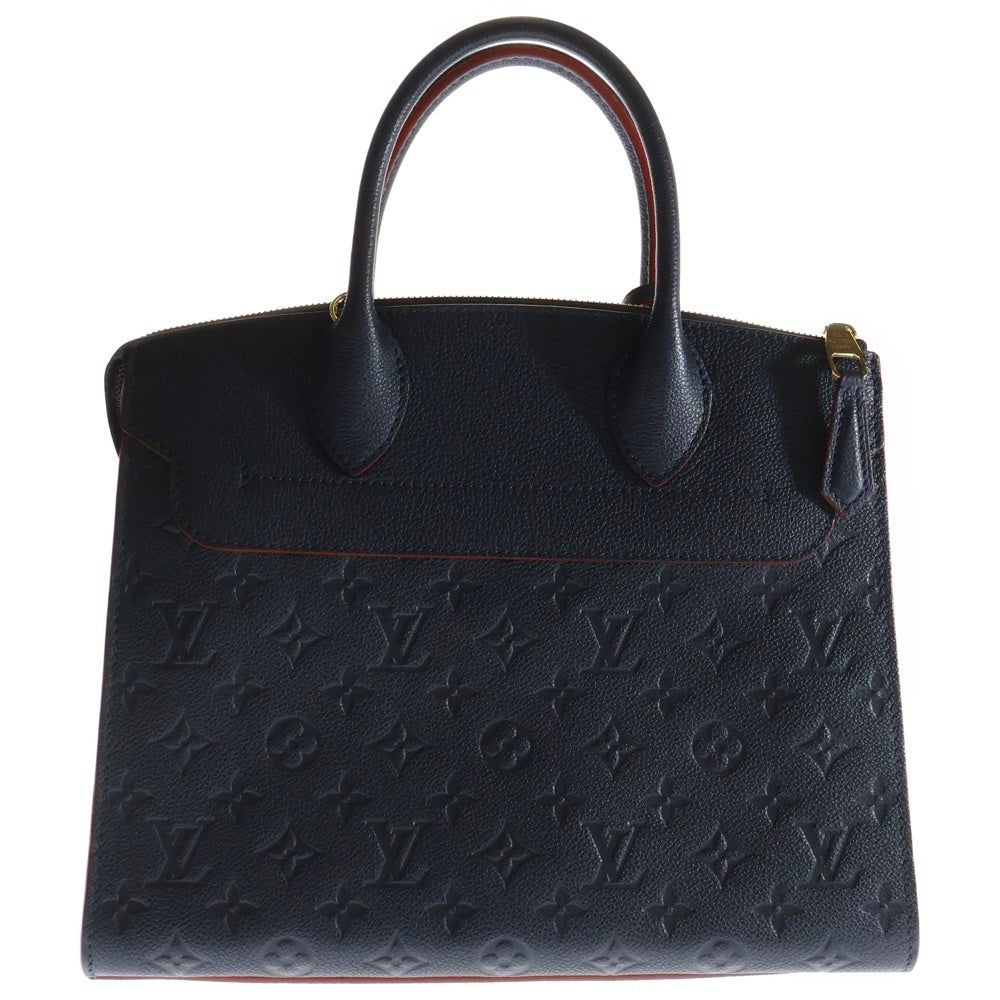 LOUIS VUITTON(ルイヴィトン) モノグラムアンプラント ポンヌフMM 2WAY レザーハンドバッグ ショルダーバッグ ブルー/レッド レディース M42817