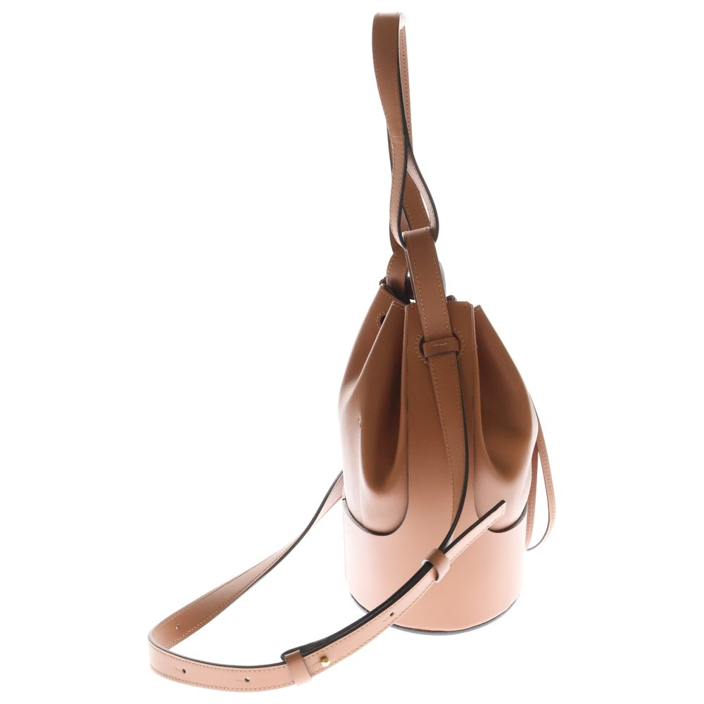 LOEWE(ロエベ) Balloon Bag Medium アナグラム バルーンバッグ 2WAY レザーハンドバッグ ショルダーバッグ ミディアム ブラウン レディース