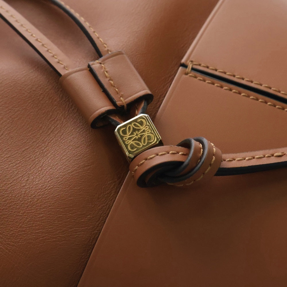 LOEWE(ロエベ) Balloon Bag Medium アナグラム バルーンバッグ 2WAY レザーハンドバッグ ショルダーバッグ ミディアム ブラウン レディース