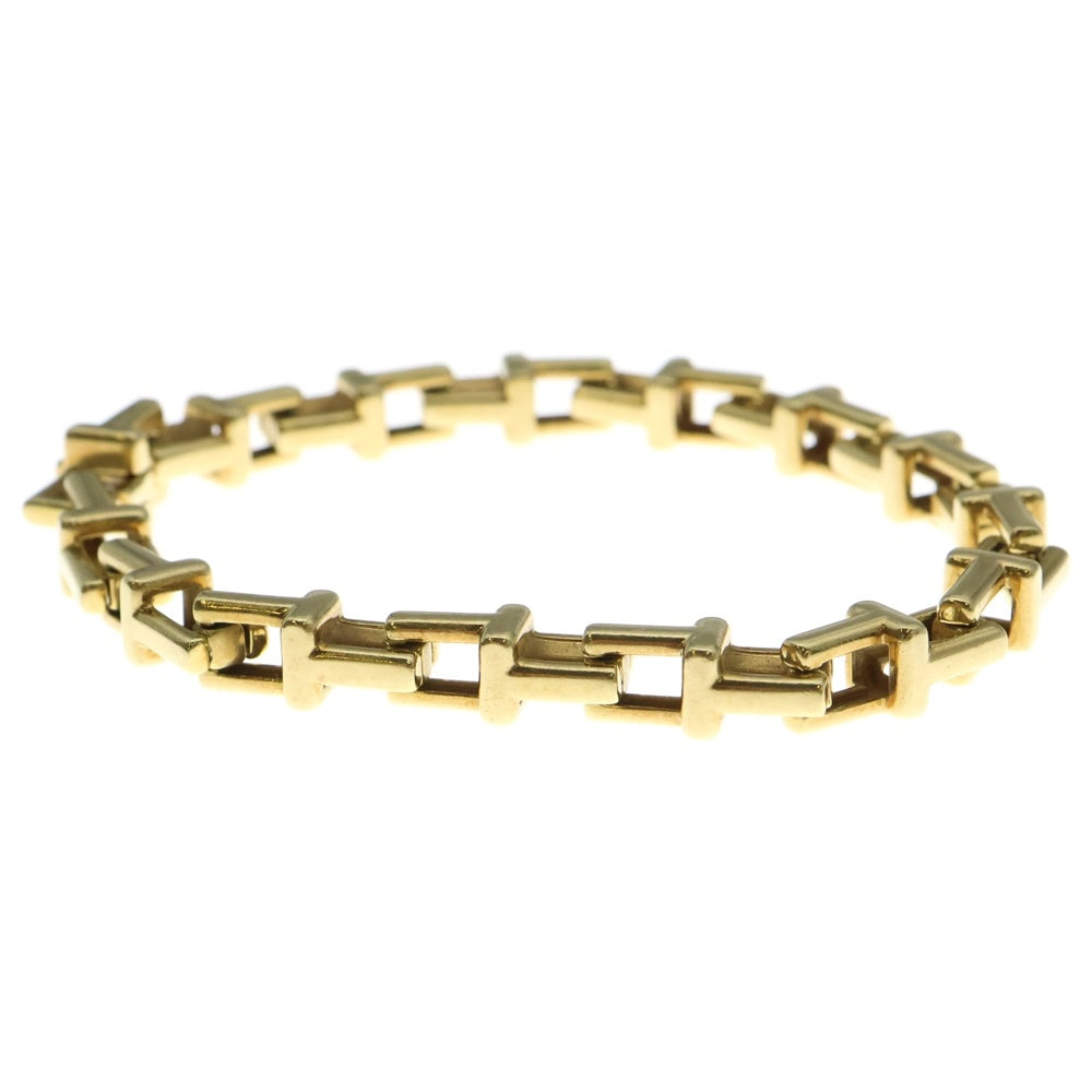 TIFFANY&Co(ティファニー) Tナロー チェーン ブレスレット K18YG イエローゴールド