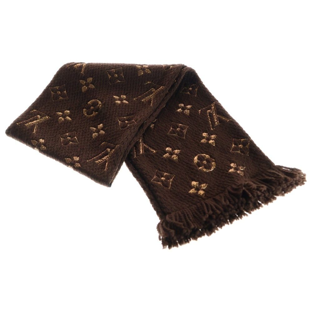 LOUIS VUITTON(ルイヴィトン) モノグラム エシャルプ ロゴマニア シャイン マロン マフラー M71383 ブラウン