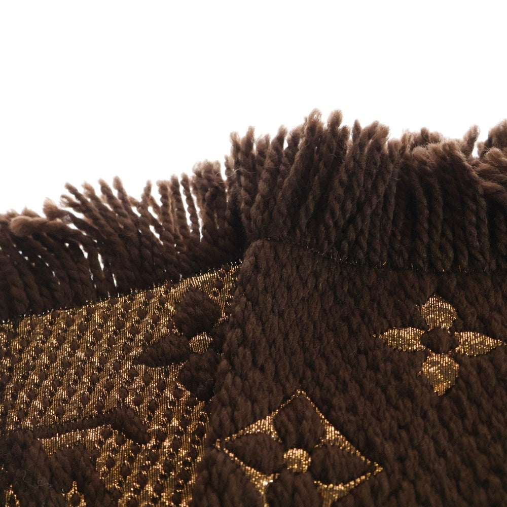 LOUIS VUITTON(ルイヴィトン) モノグラム エシャルプ ロゴマニア シャイン マロン マフラー M71383 ブラウン