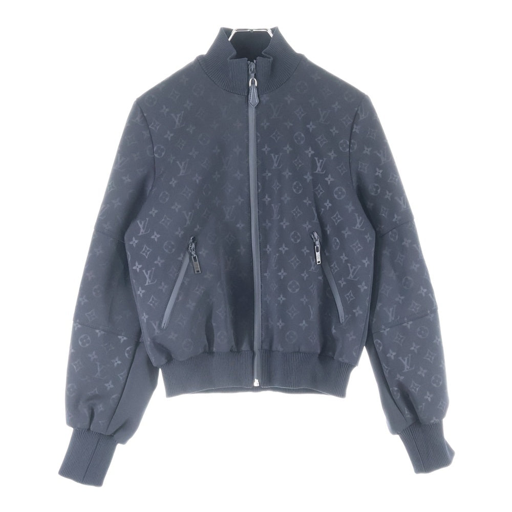 LOUIS VUITTON(ルイヴィトン) 21AW エンボスモノグラムジップアップジャケット ブラック RW211B D97 FKVE01 レディース