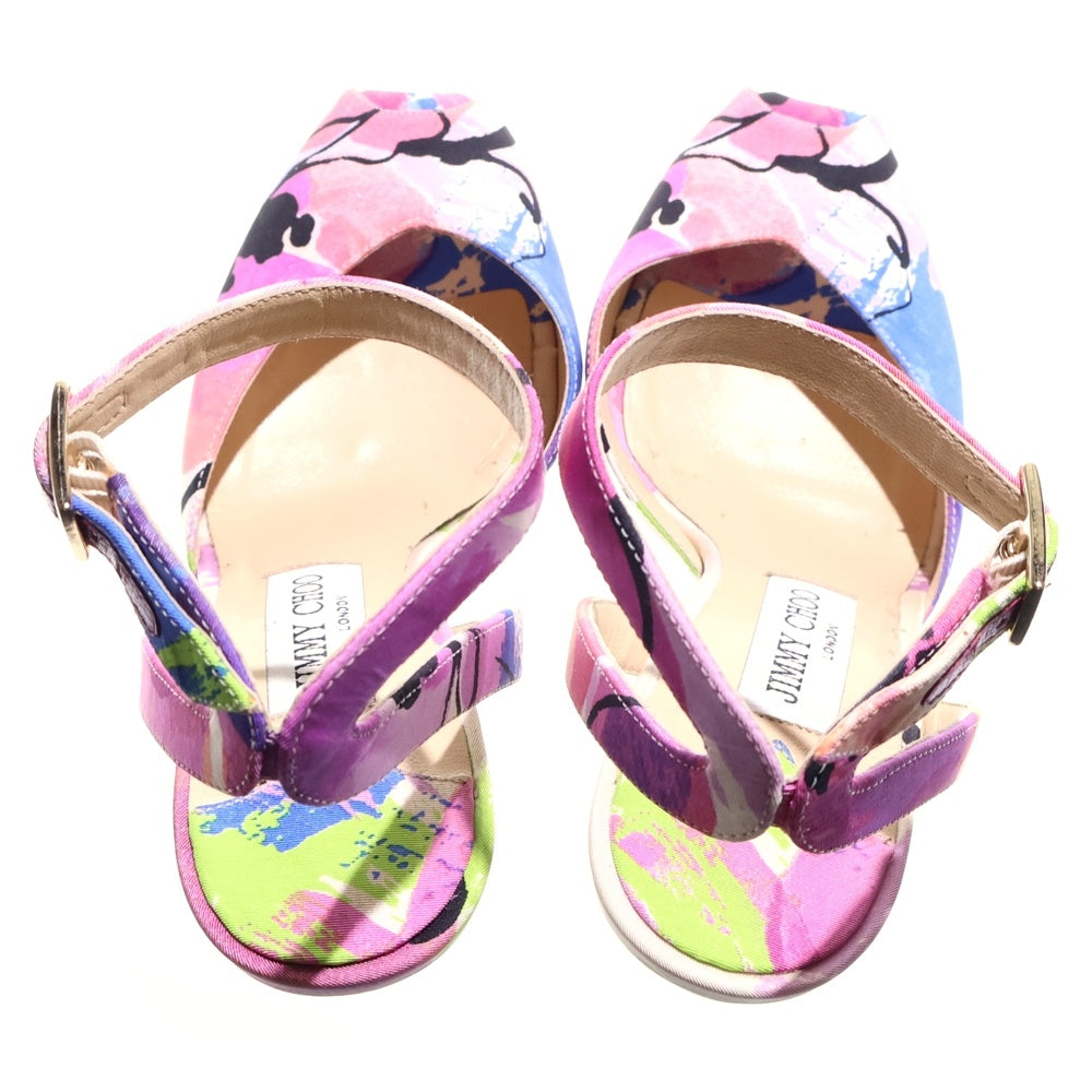 JIMMY CHOO(ジミーチュウ) 総柄 ヒールパンプス マルチ レディース