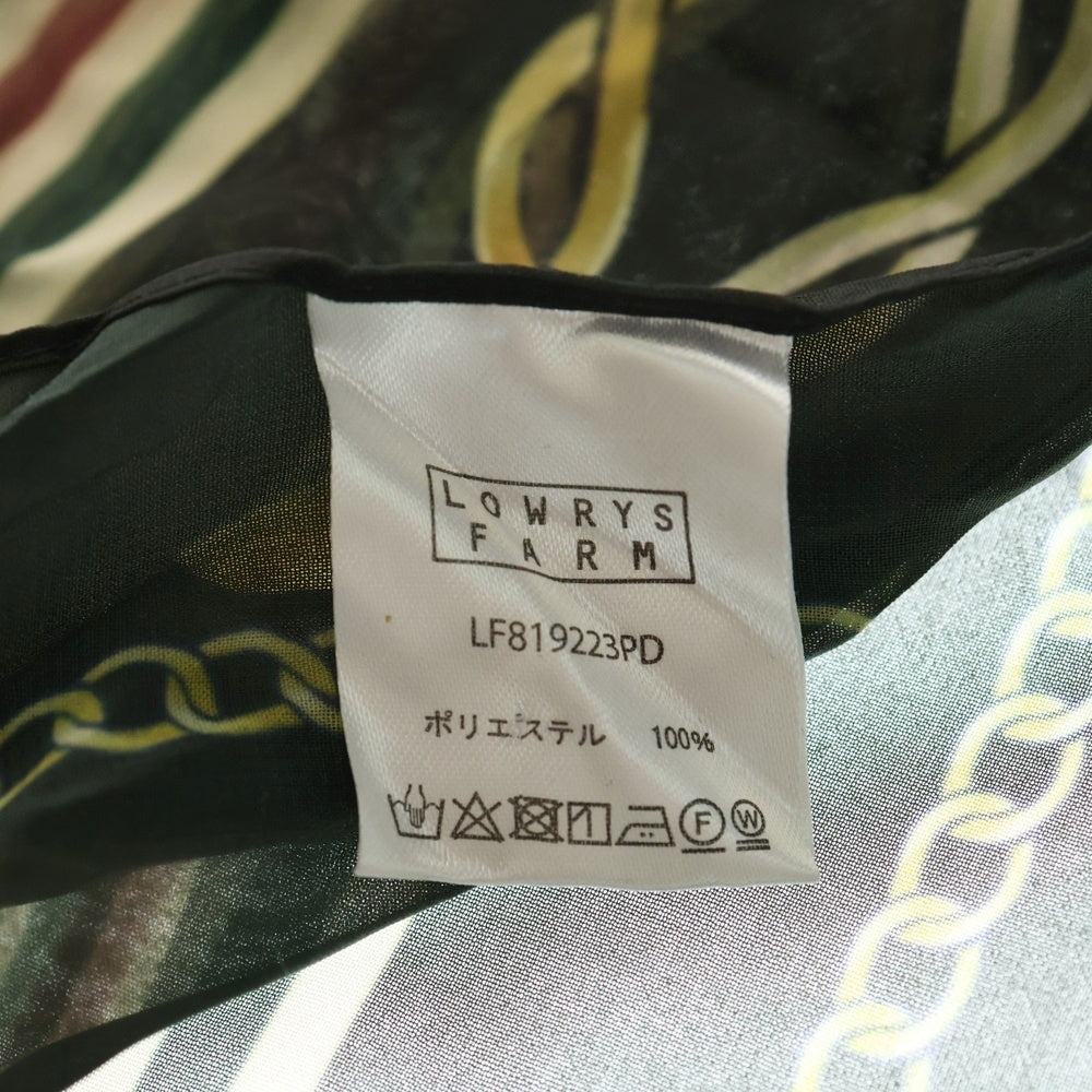 LOWRYS FARM(ローリーズファーム) スカーフ ハンカチ カーキ ダークグリーン