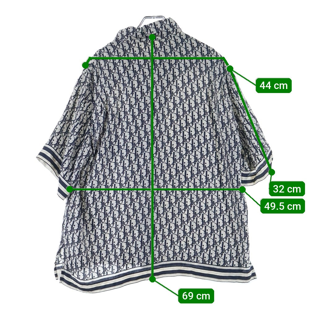 Dior HOMME(ディオールオム) 20SS Oblique S/S Shirt オブリーク総柄