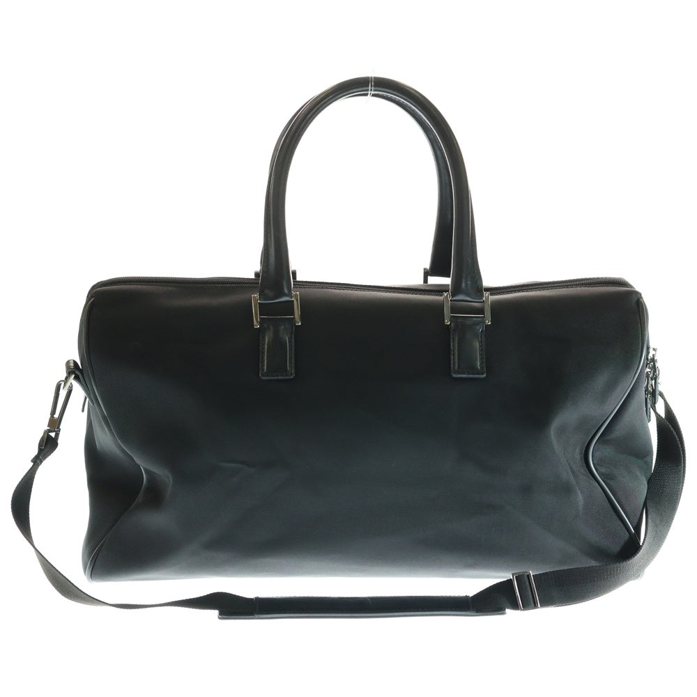 GUCCI(グッチ) スクエアG 2WAY ボストンバッグ ブラック ナイロン 114674