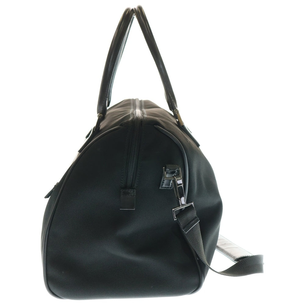 GUCCI(グッチ) スクエアG 2WAY ボストンバッグ ブラック ナイロン 114674