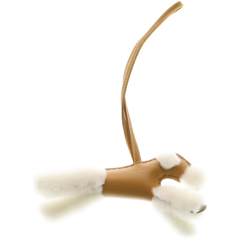 HERMES(エルメス) バディチャーム アニョーミロ ムートン レザー