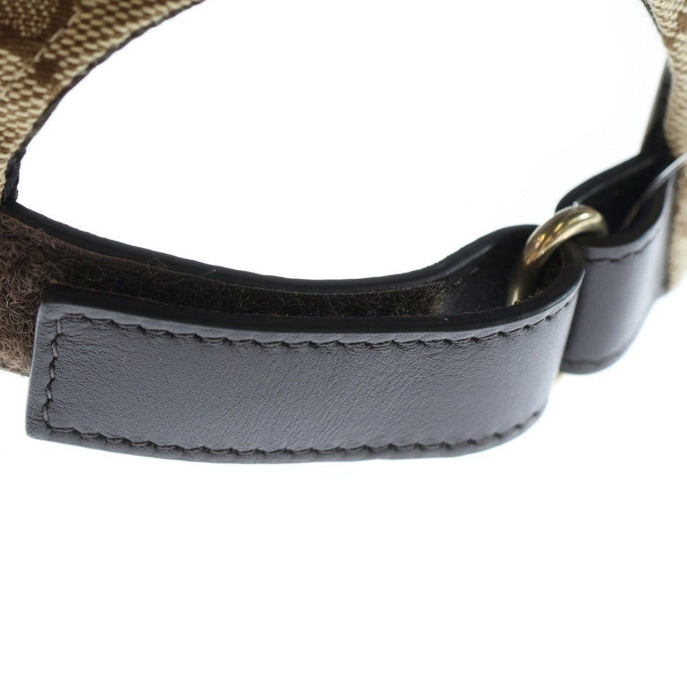 GUCCI(グッチ) GGキャンバス シェリーライン キャップ 帽子 ベージュ 200035