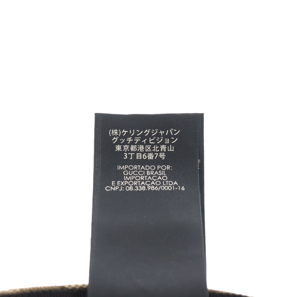 GUCCI(グッチ) GGキャンバス シェリーライン キャップ 帽子 ベージュ 200035