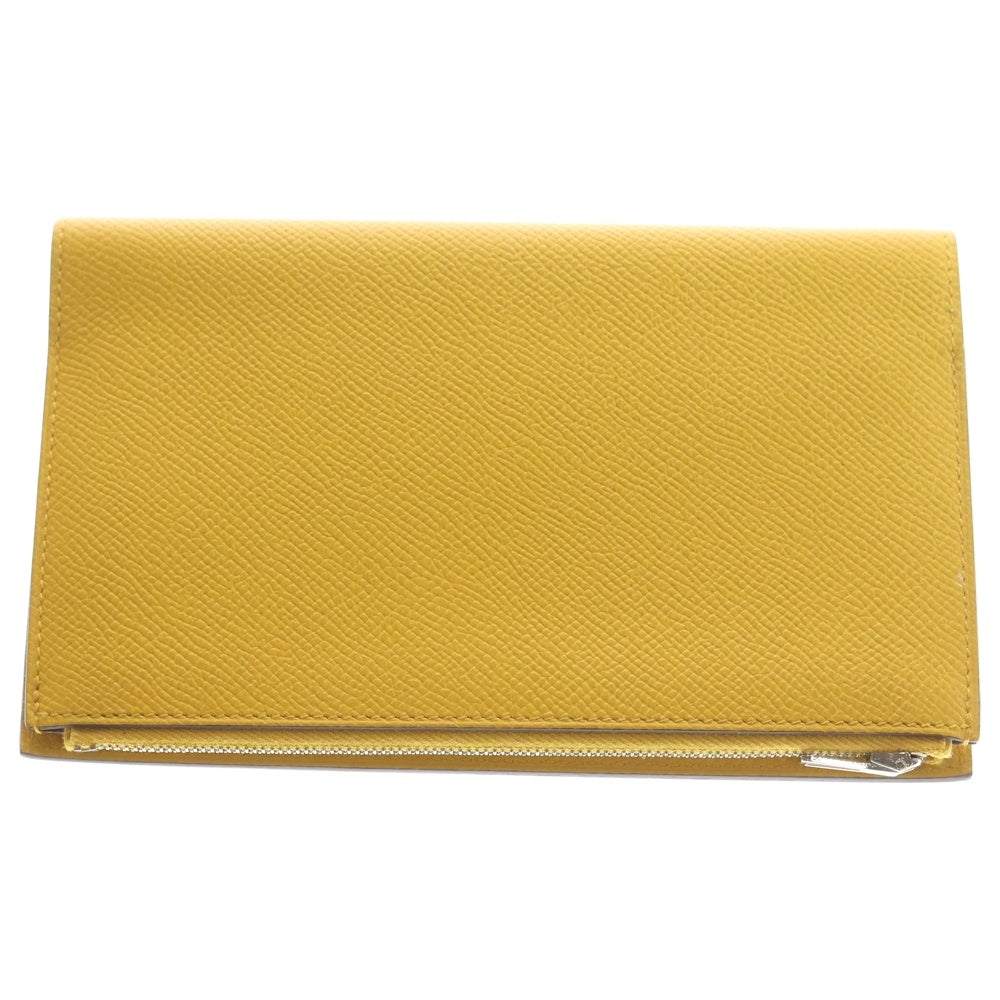 HERMES(エルメス) アジェンダ ヴィジョン 手帳カバー ブックカバー イエロー系 エプソン Y刻印