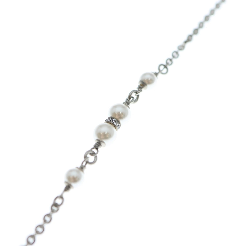 CHANEL(シャネル) ココマーク ラインストーン パール ネックレス C20B