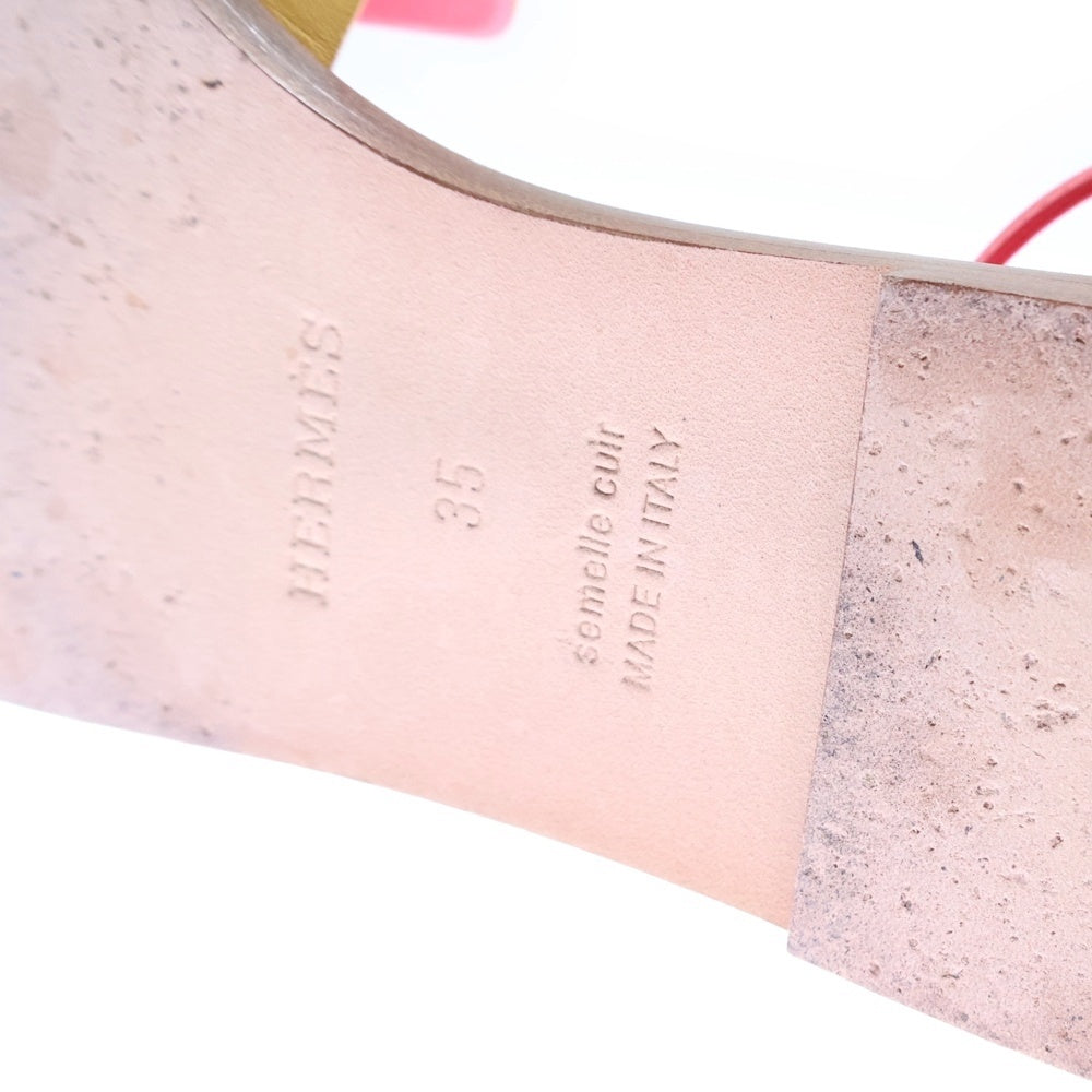 HERMES(エルメス) サントリーニ Hロゴ レザー ストラップ フラット