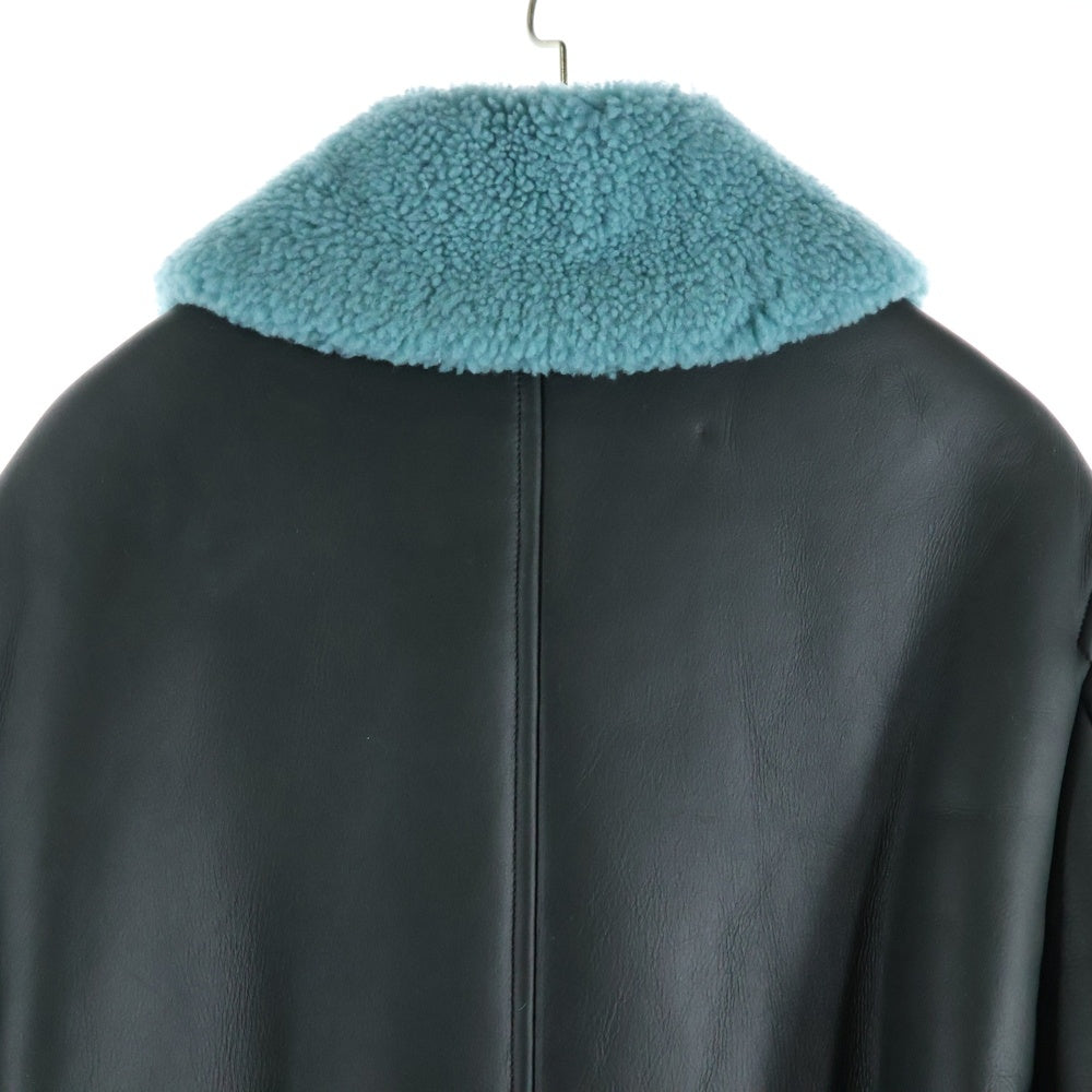 HERMES(エルメス) セリエボタン ムートン ラムレザー ボアライニング