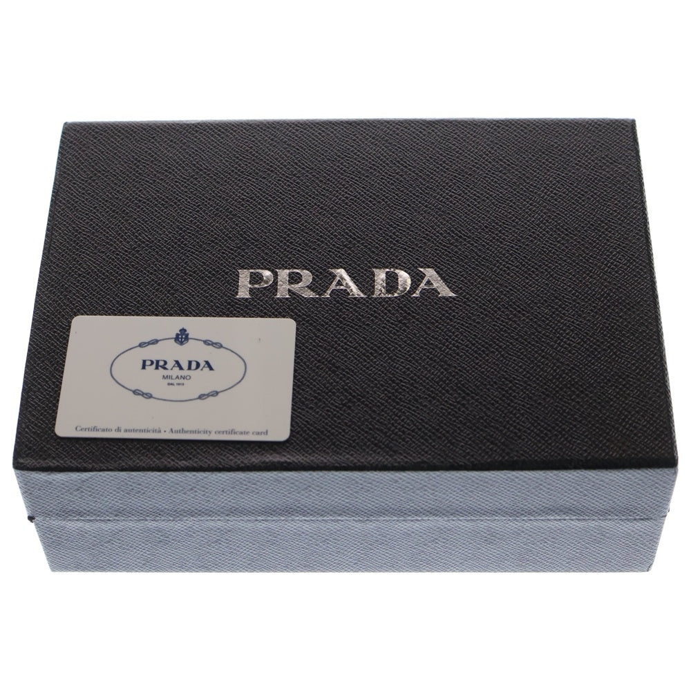 PRADA(プラダ) ポーチ ミニバッグ ホワイト レザー 1ND009 レディース