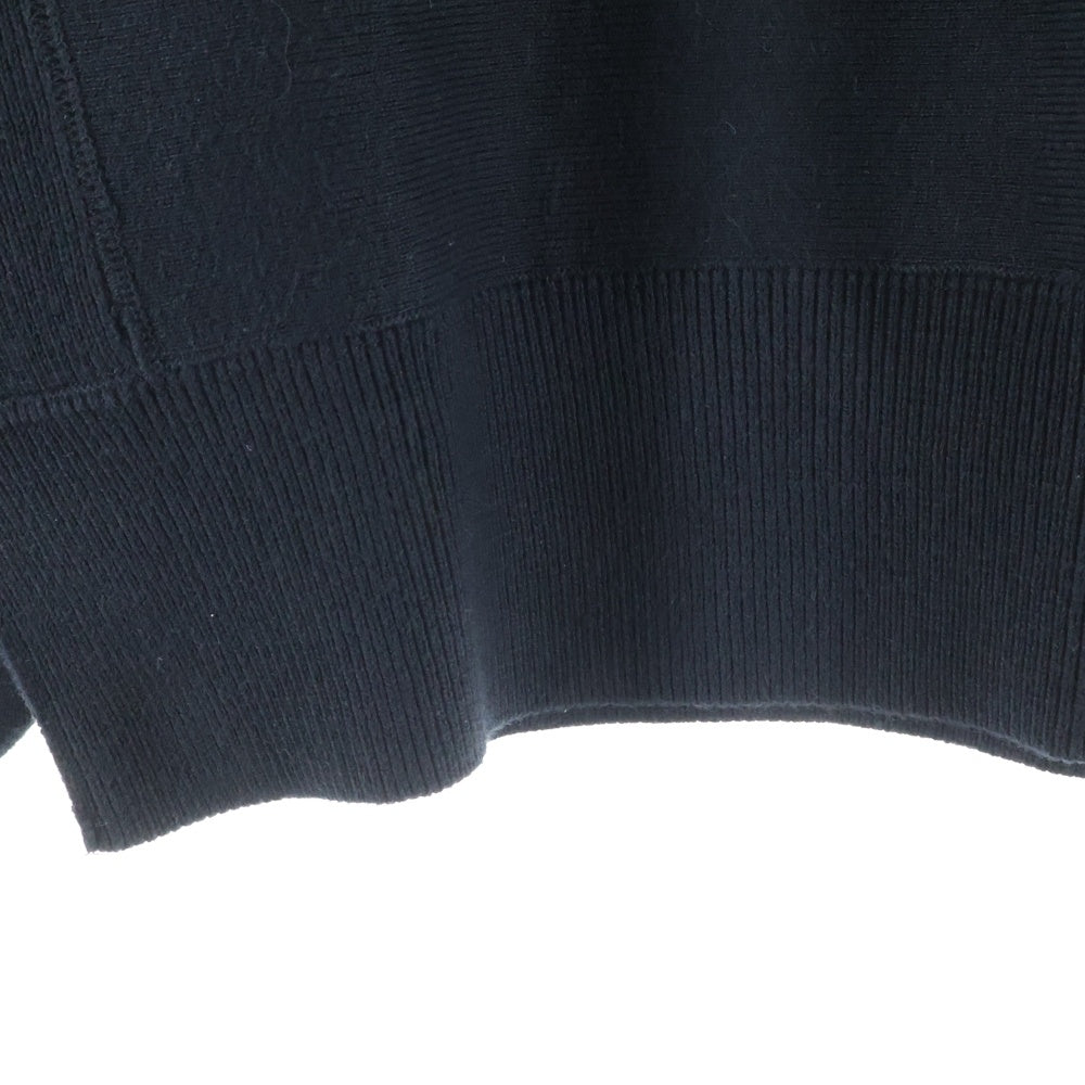 美品 24SS エブール×ロンハーマン カシミヤ混 コットン ニット Vネック ロンハーマン】 Vネックコットンニット 美品 24SS エブール×ロン