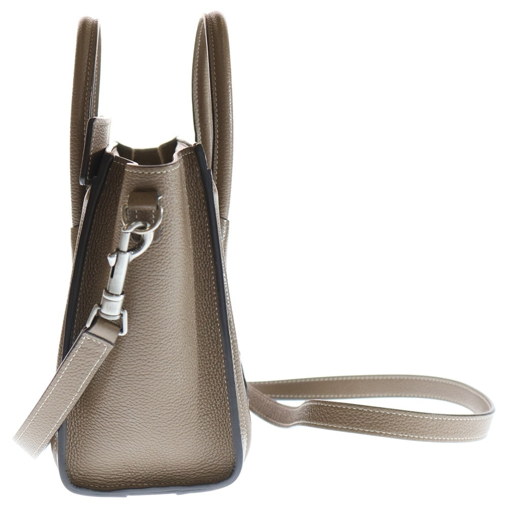 CELINE(セリーヌ) ラゲージ ナノ ショッパー レザー 2WAY ハンド