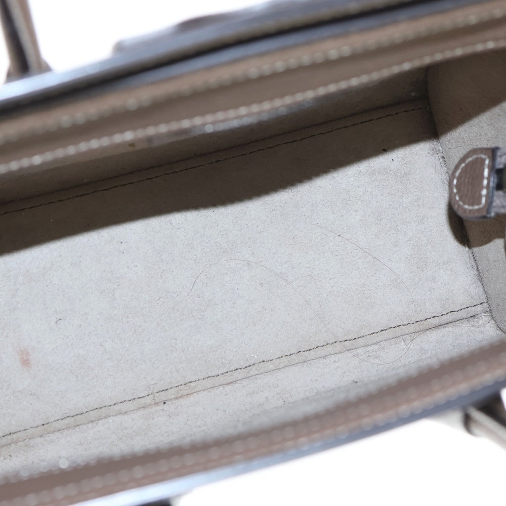 CELINE(セリーヌ) ラゲージ ナノ ショッパー レザー 2WAY ハンド